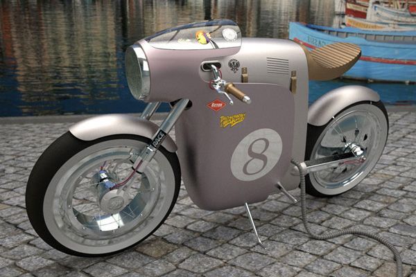 Monocasco,概念自行车,概念,创意产品,赛车