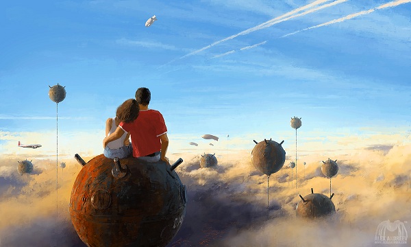 Alex Andreyev,插画作品,灵感,插画,摄影,创意设计,俄罗斯