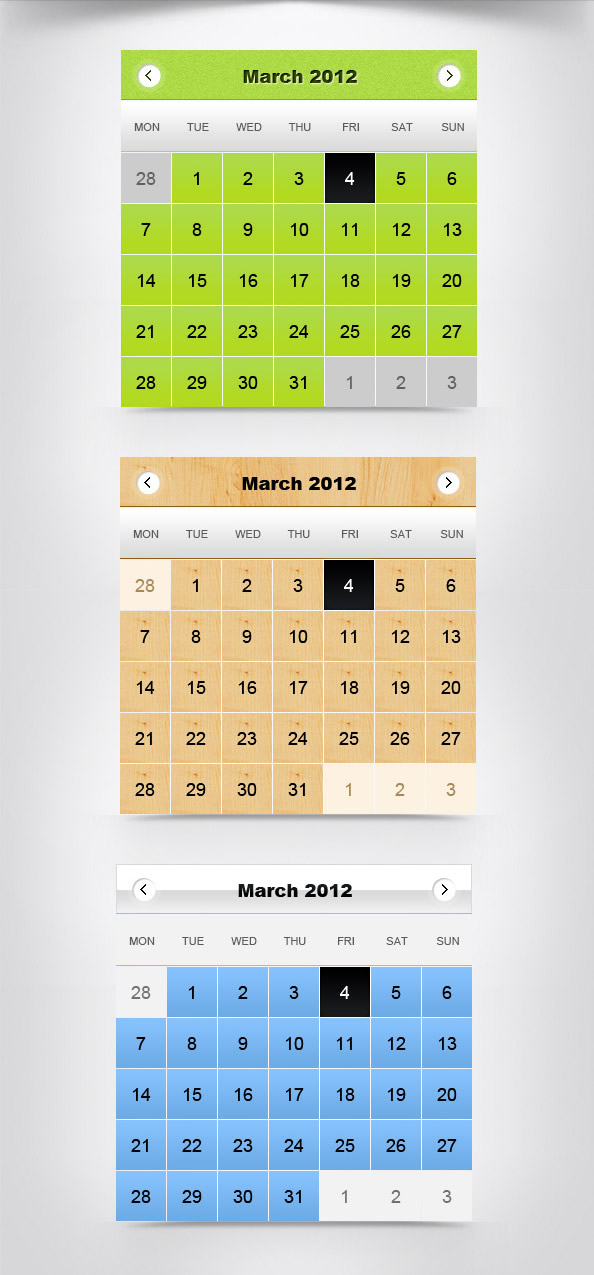 日历图标PSD,PSD日历,日历模板PSD,日历,日历PSD免费,免费的日历模板
