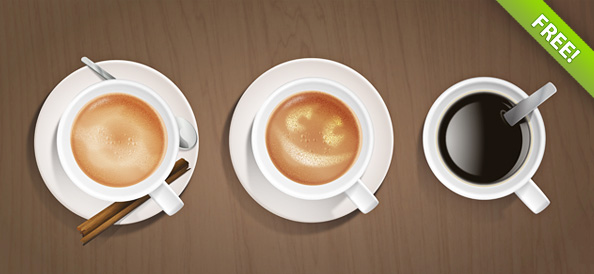 咖啡,咖啡杯图标,咖啡杯的插图,咖啡杯,咖啡杯PSD图形,图形,图标,插图,PSD咖啡杯